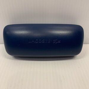 Lacoste Dark Blue Hard Eyewear Case